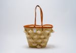 Handcrafted Vintage Berber Leather Satchel with Traditional Amazigh Symbols and Durable Cowhide Leather